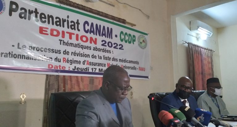 PARTENARIAT CCDP–CANAM : Les hommes de médias informés sur la révision de la liste des médicaments et l’opérationnalisation du RAMU