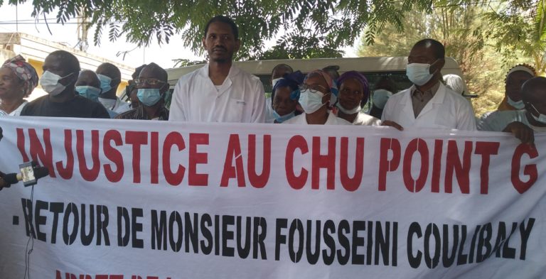 CHU du Point-G : Le retour du syndicaliste Fousseyni Coulibaly exigé