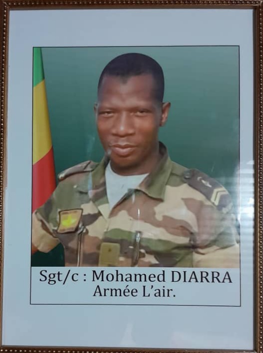 Hommage funèbre de feu Sergent-chef Hamidou Diarra