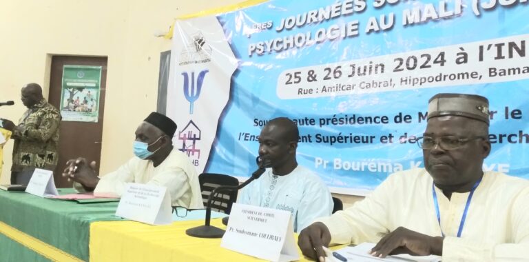 ENSEIGNEMENT SUPÉRIEUR ET RECHERCHE SCIENTIFIQUE : En fin, des Journées Scientifiques sur la Psychologie au Mali