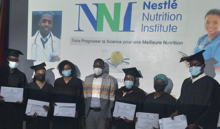 Santé et Nutrition: Les professionnels de la santé de la 5 è promotion de l’Institut Nestlé Nutrition reçoivent leurs attestations