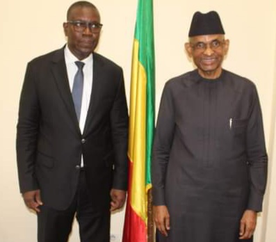 AUDIENCE : Mossadeck Bally, Président du Patronat malien reçu par le Ministre Amadou Keita