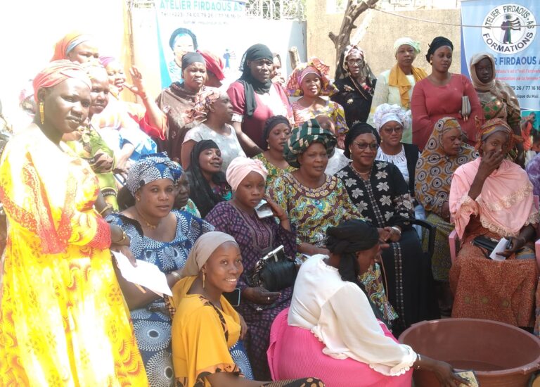 Service Social du Camp des Gardes de N’Tomikorobougou: L’Atelier Firdaous-As au secours des femmes