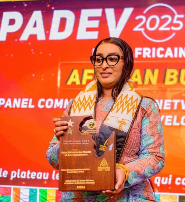 PADEV 2025: Mme TRAORÉ Fatoumata M&rsquo;barka Mint rallonge la liste de ceux qui ont fait honneur au Mali au PAYER 2025 à Kigali au Rwanda