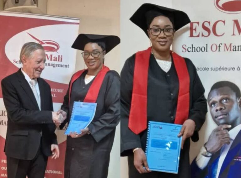 Graduation: l’Honorable Adam Sidibé valide un MBA avec une note de 17/20