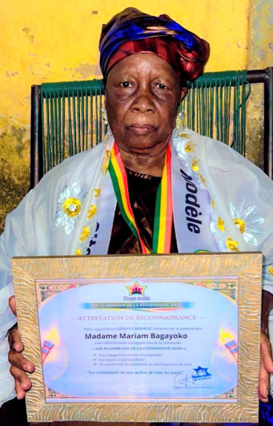 La Ngoussoum Djeli Mariam Bagayoko: Une icône distinguée Flambeau de la Ccitoyenneté