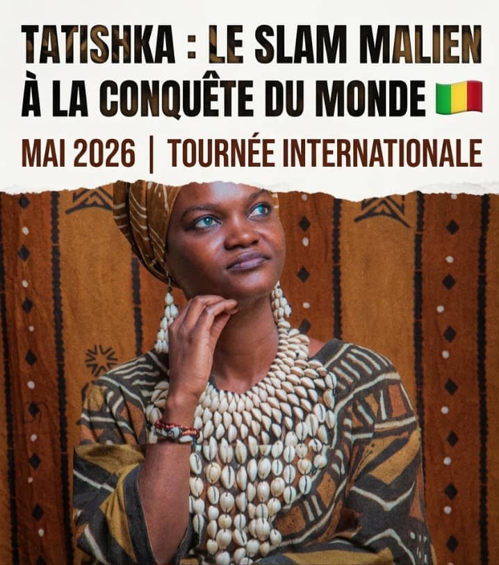 Culture : La Slameuse Tatishka, Ambassadrice du Mali sur les Scènes Internationales