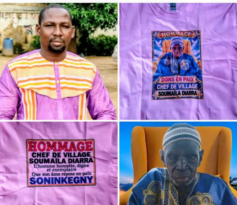 Soninkegny : le chef de village Soumaïla dit N’Golo Diarra conduit à sa dernière demeure